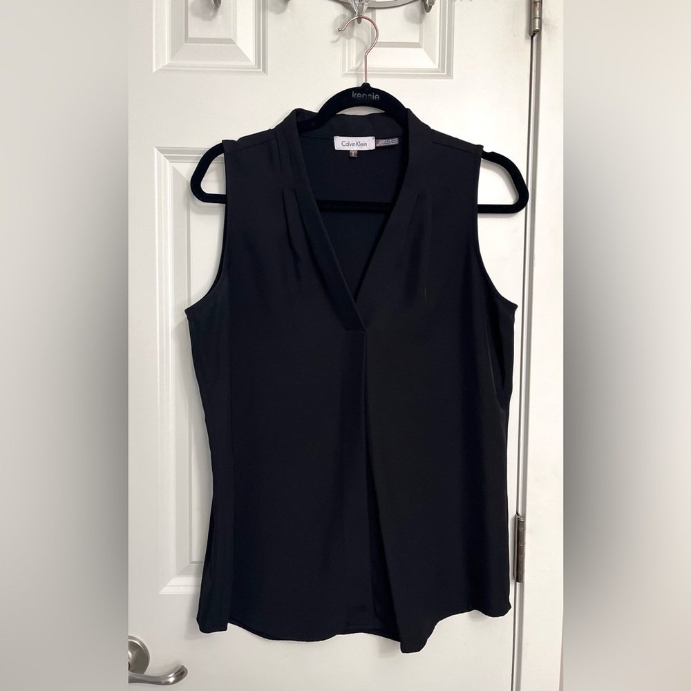 Calvin Klein Sleeveless Blouse NWOT